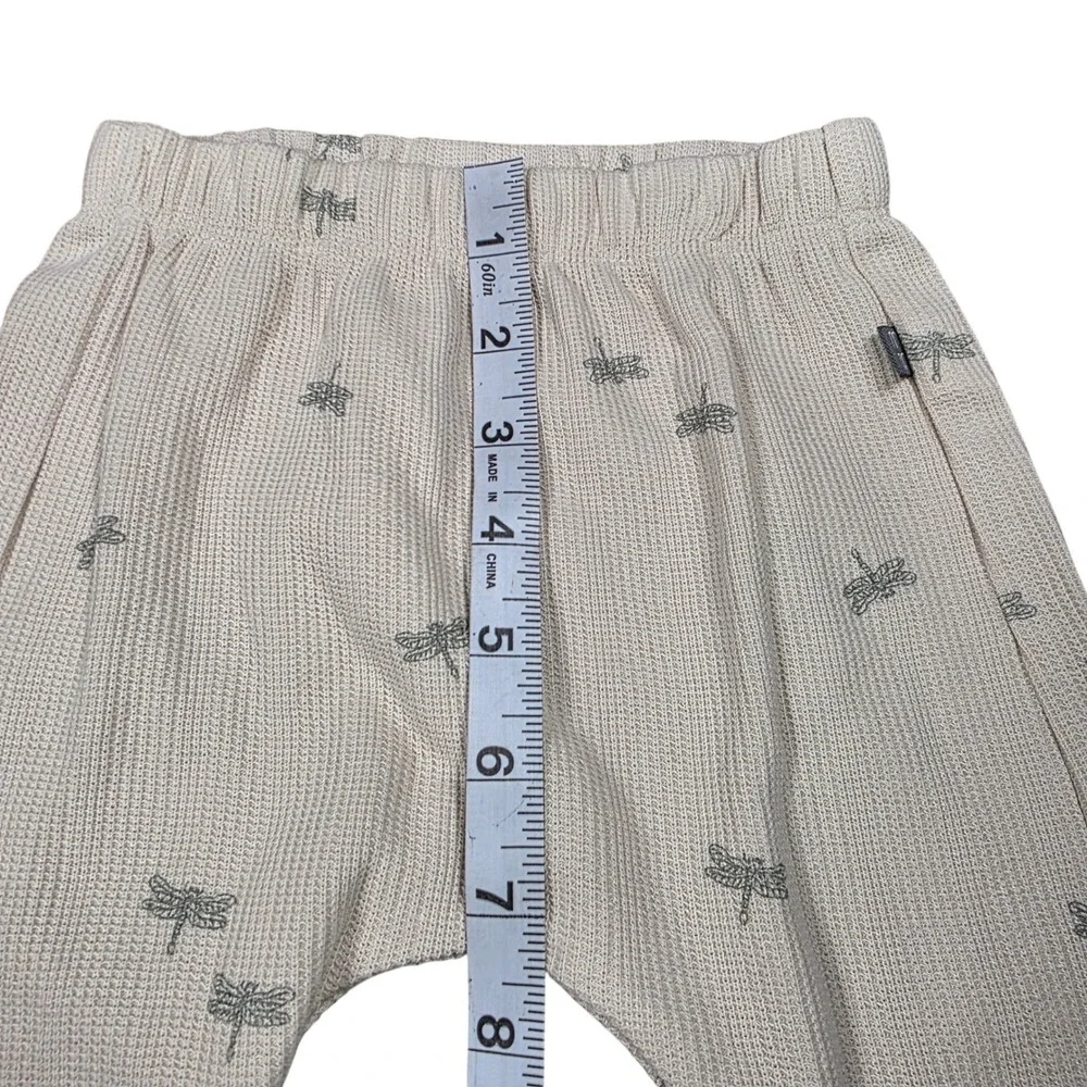 Modern Moments by Gerber Baby 2PC‎ Waffle Knit Set Tan Dragonfly 3-6M NWT